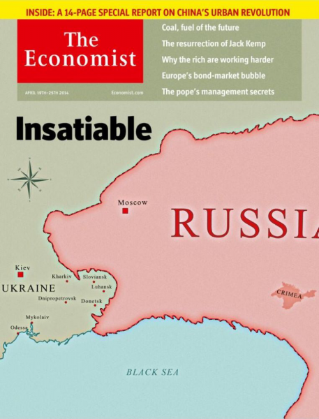 The Economist, cover van 19 april 2014
